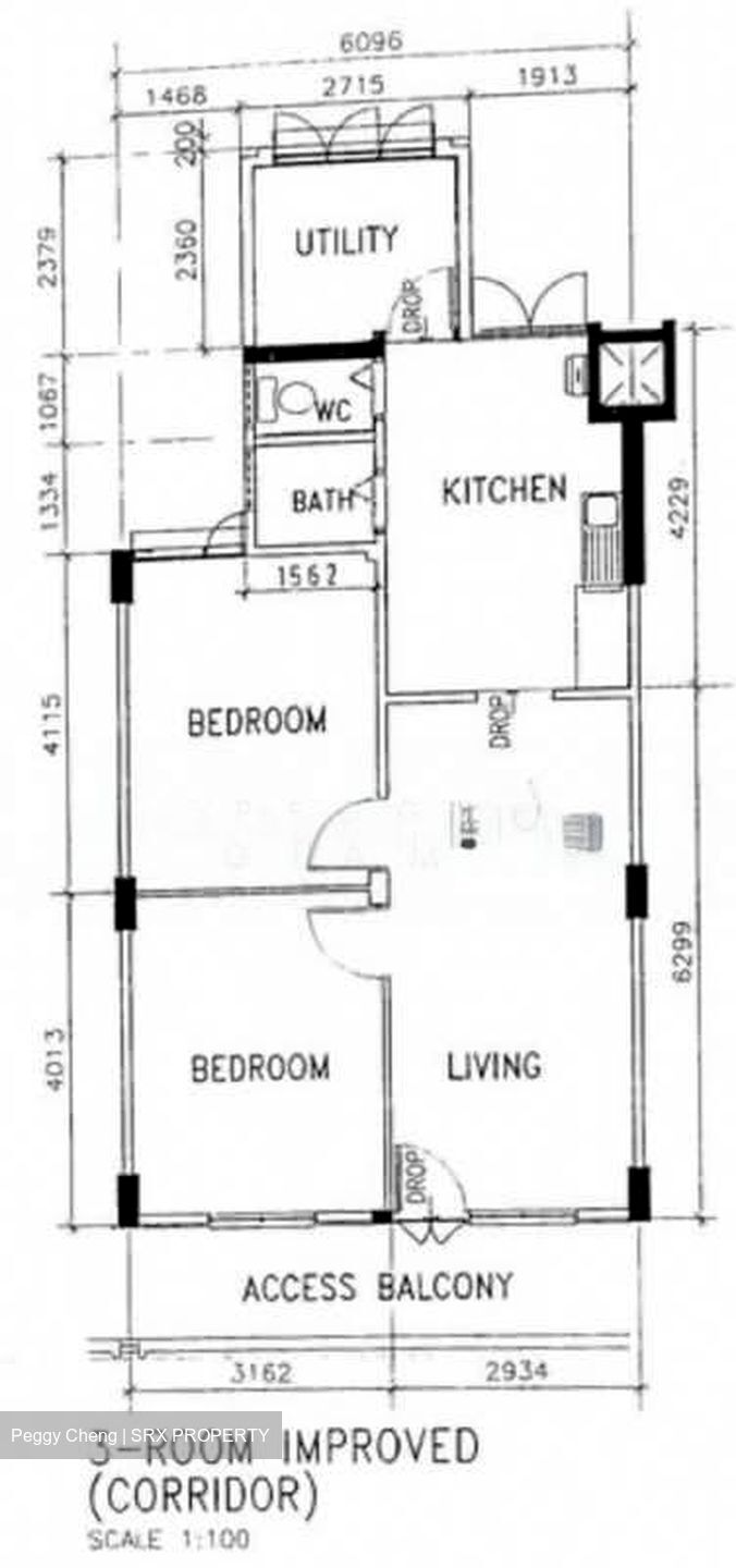 Blk 16 BOON KENG VILLE (Kallang/Whampoa), HDB 3 Rooms #576660531